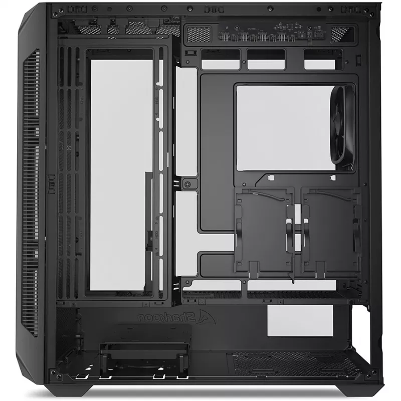 PC-Gehäuse Sharkoon AK5G RGB Midi Tower Schwarz