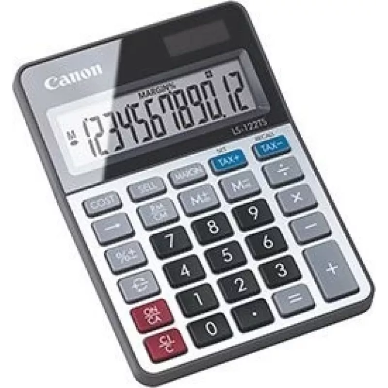 Canon LS-122TS Tischrechner Display Grau