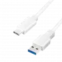 USB-Kabel LogiLink CU0175 USB 3.2 Gen 1 1,5 m USB A USB C Weiß