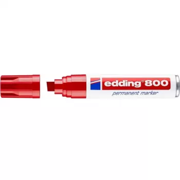 Permanentmarker Edding 800 Keilspitze Rot