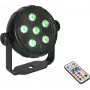 LED-Spot EUROLITE PK-3 USB TCL 3W RGB – kompakter USB-betriebener RGB-Spot, 3W