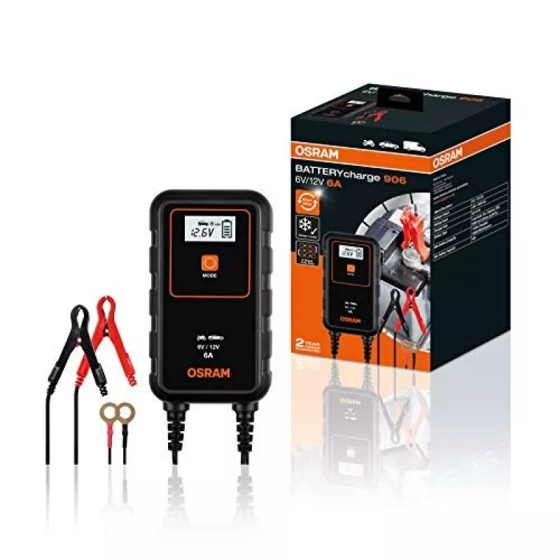 OSRAM Ladegerät 6/12V 6A 110AH