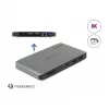 Docking Station DeLOCK Thunderbolt 3 8K Dual DisplayPort USB LAN SD Audio PD 3.0