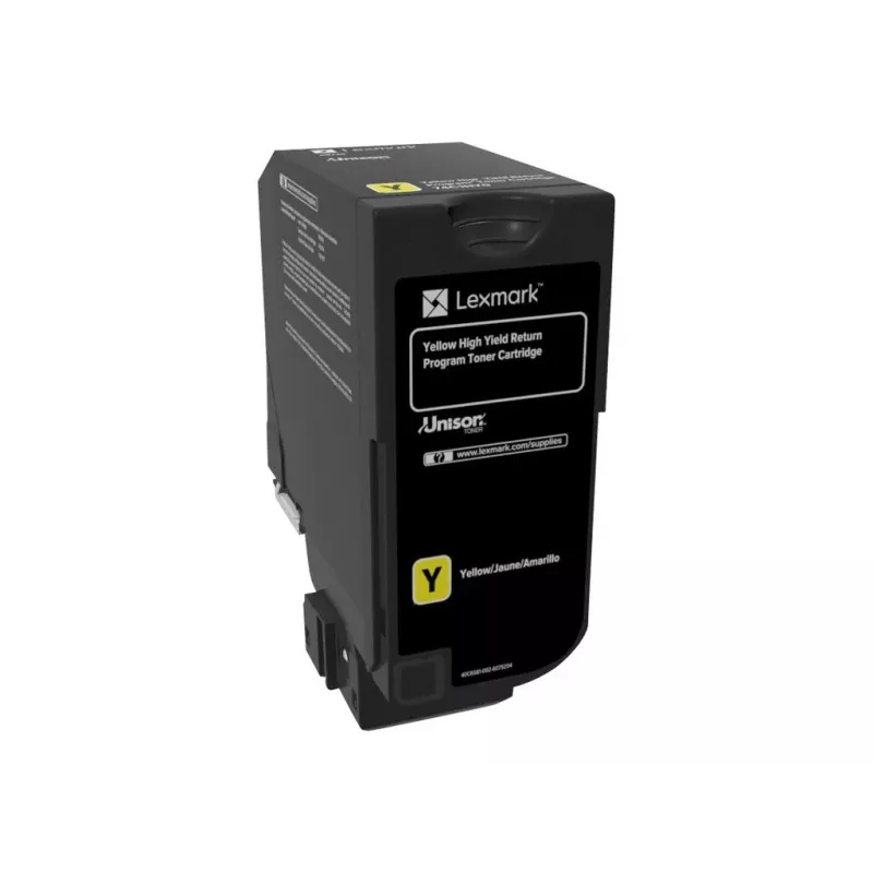 LEXMARK 74C2HY0 Toner Lexmark 74C2HY0 gelb 12.000 Seiten CS725de / CS725dte