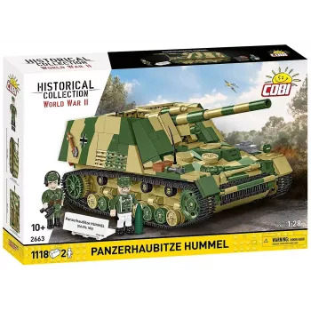 Konstruktionsset Cobi Panzerhaubitze Hummel 1118 Teile Modellbausatz