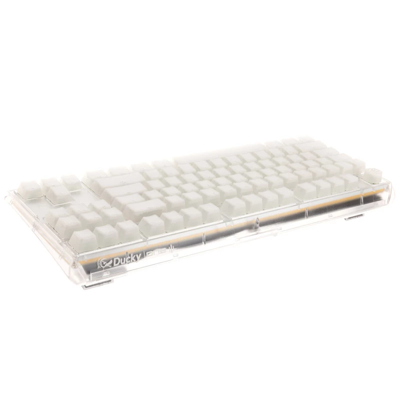 Ducky One 3 TKL Tastatur Gaming USB QWERTY Englisch Weiß