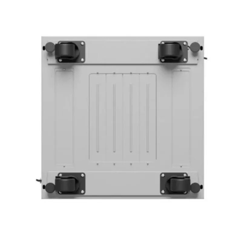 Lanberg FF01-6615-12SL Rackschrank 15U freistehendes Rack Grau