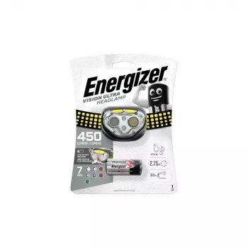 ENERGIZER Headlight Vision Ultra 3AA 450 lm, 3 Lichtfarben