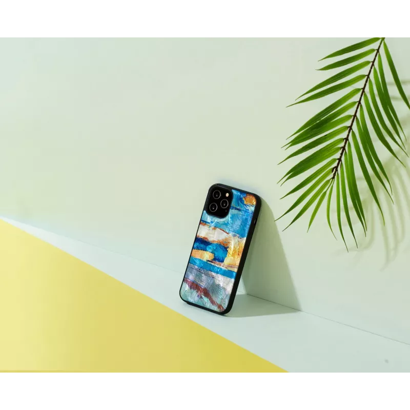 Schutzhülle iKins für Apple iPhone 12 / 12 Pro — Himmelblau