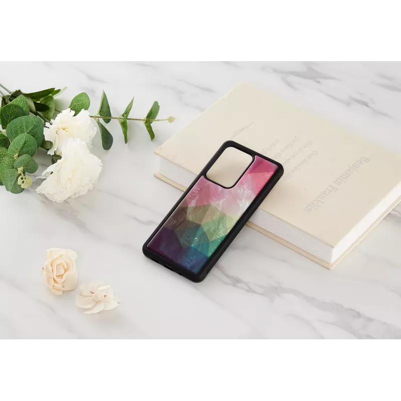 iKins Schutzhandyhülle für Samsung Galaxy S20 Ultra — Wasserblume schwarz