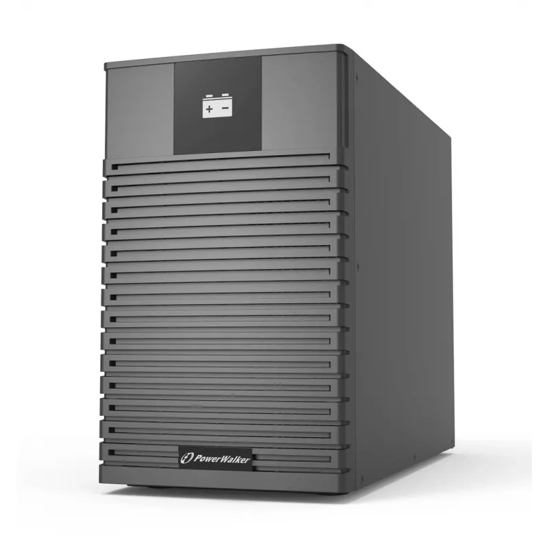 USV-Batterieschrank PowerWalker BP I72T-12x9Ah Tower Schwarz — 12 Einschübe, 9 Ah Batterien, Rollen, 318×192×428 mm
