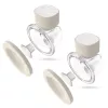 Elektrische Milchpumpe neno VENTO TWIN kabellos, wiederaufladbar, Doppel-/Dualmodus, LCD, 150-ml-Flaschen, beige