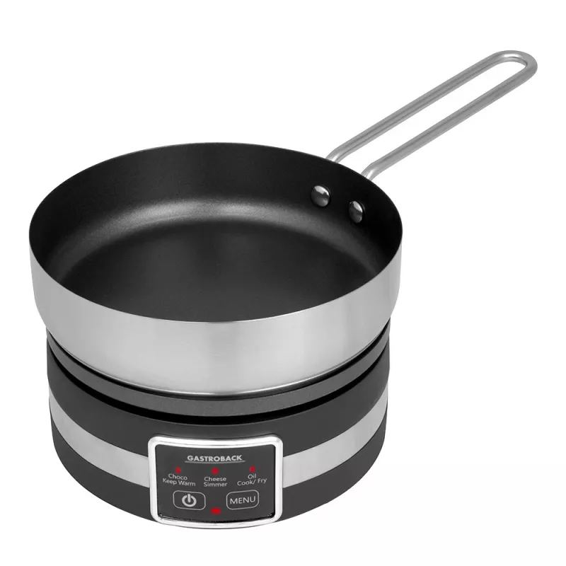 Elektrisches Fondue Gastroback 42568 1,8 l 8 Personen Schwarz Edelstahl