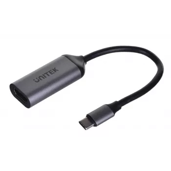UNITEK V1420A Video-Kabeladapter 0,15 m USB Typ-C HDMI Grau