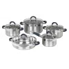 Jata BC10 Kochtopf-Set aus Edelstahl 5-teilig