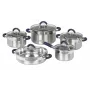 Jata BC10 Kochtopf-Set aus Edelstahl 5-teilig