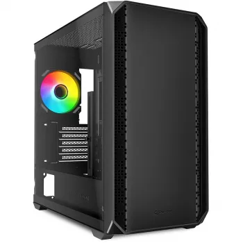 Sharkoon MK2 RGB Micro Tower Schwarz