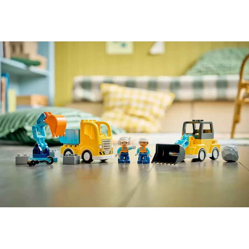 LEGO DUPLO 10475 3-in-1 Baustellenfahrzeuge