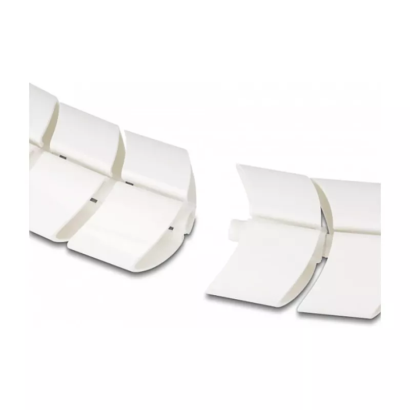 Kabelkanal DeLOCK 740 x 75 mm höhenverstellbar weiß