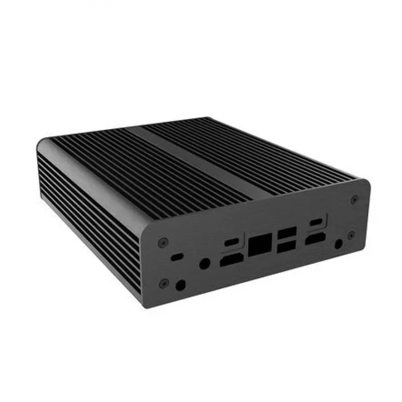 Computer-Gehäuse Akasa Newton AC UCFF für Intel NUC 13 Pro i3, lüfterlos – Schwarz
