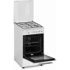 Gasherd SIMFER 4401SGRBB.1 mit Gaskochfeld und Gasbackofen, 50 cm Breite, 55 cm Tiefe, Energieeffizienzklasse A+