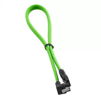 ModMesh SATA-3-Kabel mit rechtwinkligem Anschluss 30 cm - Hellgrün - Kabel - Digital/Daten (CM-CAB-RSAT-N30KLG-R)