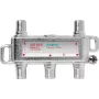 axing SVE04001 - Kabelsplitter - 75 Ohm - 5 - 2400 MHz - Silber - 1x F-Typ - 4x F-Typ