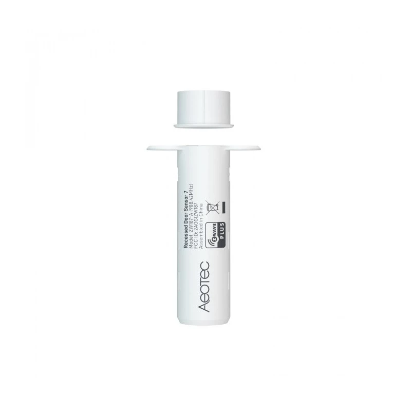 Einbautürsensor AEOTEC Recessed Door Sensor 7 Z-Wave Plus V2 Weiß — versenkbarer Kontaktsensor für Türen/Rahmen