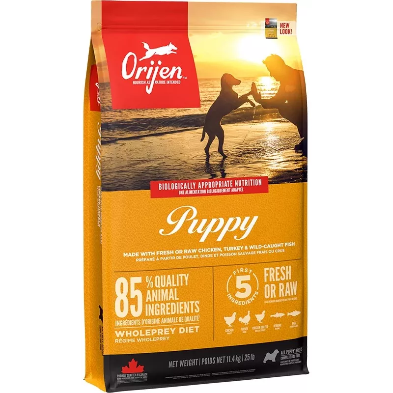 ORIJEN Puppy - Trockenfutter für Hunde - 11,4kg