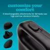 Tragbare Vibrations-Massagepistole HoMedics HHP-120BK – kompakter wiederaufladbarer Perkussionsmassagegerät