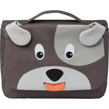 Schultasche Hund (Grau)