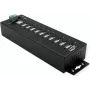USB-Hub Exsys EX-1170HMVS 10-Port Metall Hutschiene mit 15 kV ESD-Schutz