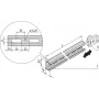 Schroff C-RAIL F.800W Cabinet 650L 4X (22114457)
