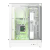 Gamemax Gehäuse | T20 WH | Weiß | M-ATX | Netzteil nicht enthalten