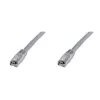 Netzwerkkabel Digitus CAT 5e SF/UTP Patchkabel RJ-45 Cat5e 10m Grau