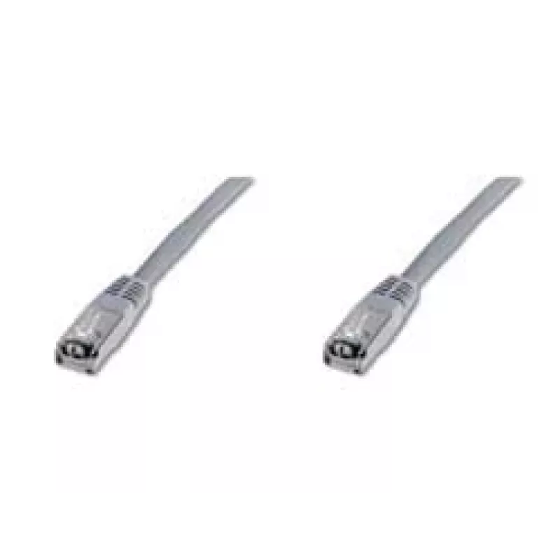 Netzwerkkabel Digitus CAT 5e SF/UTP Patchkabel RJ-45 Cat5e 10m Grau