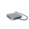 DICOTA D32057 USB Type-C Hub 10000 Mbit/s Silver