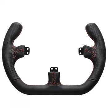 Asetek SimSports GT Rim - Open D, Leder