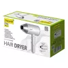 Haartrockner Maestro MR-213 2100W klappbarer Griff, 2 Geschwindigkeiten, Kaltstufe, doppelwandiger Konzentrator, Silber