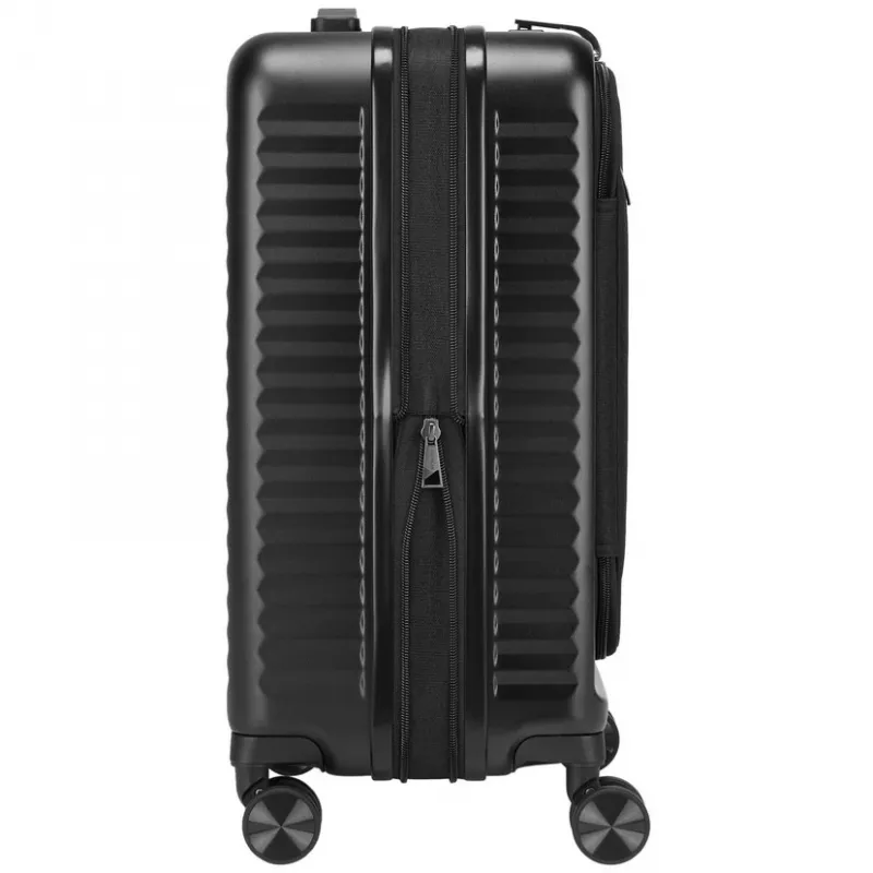 Kabinenkoffer Rivacase 8180 Clark ECO – Handgepäck, Hartschale, schwarz