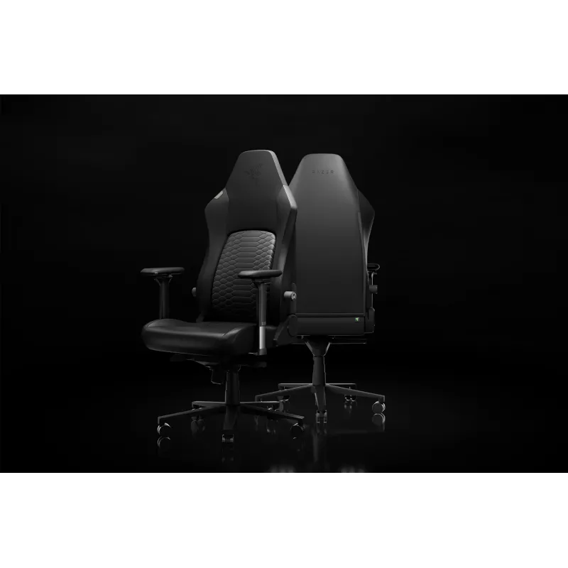 Razer Ergonomic Gaming-Stuhl with Breathable Comfort | Iskur V2 NewGen | Schwarz