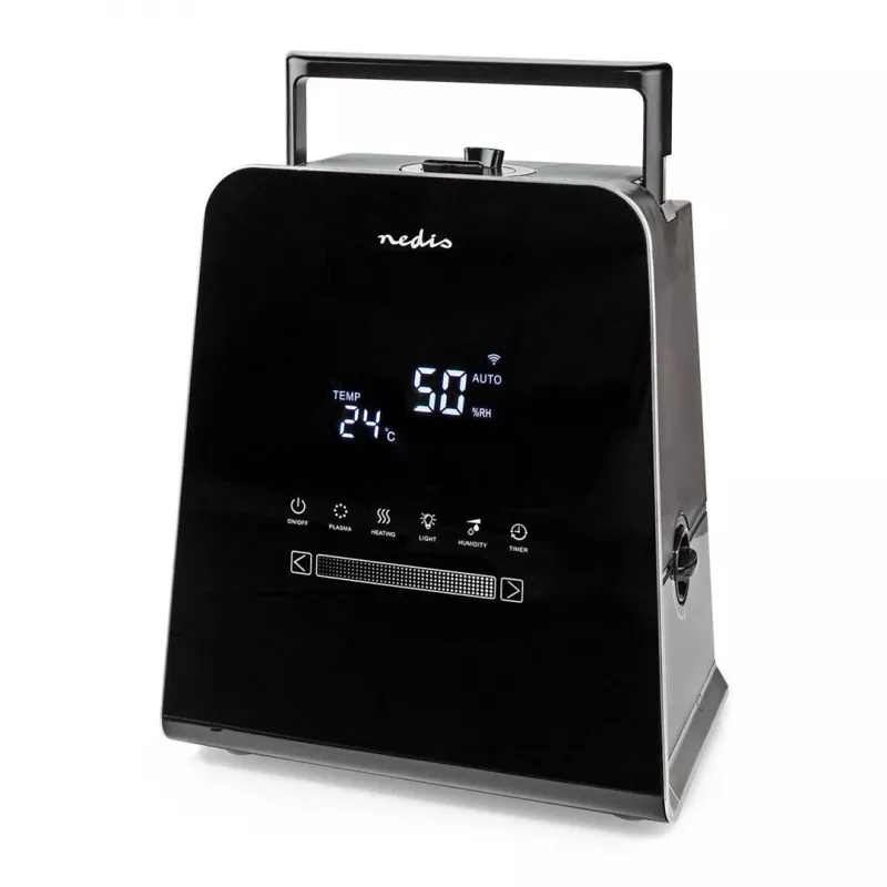 Nedis SmartLife Schwarzer Ultraschall-Luftbefeuchter 5,5 L