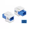 Keystone-Modul SC-Simplex-Buchse auf SC-Simplex-Buchse DeLOCK