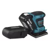 Makita DBO480Z tragbarer Schwingschleifer, Exzenterschleifer, 14000 OPM, Schwarz, Blau, 210 W