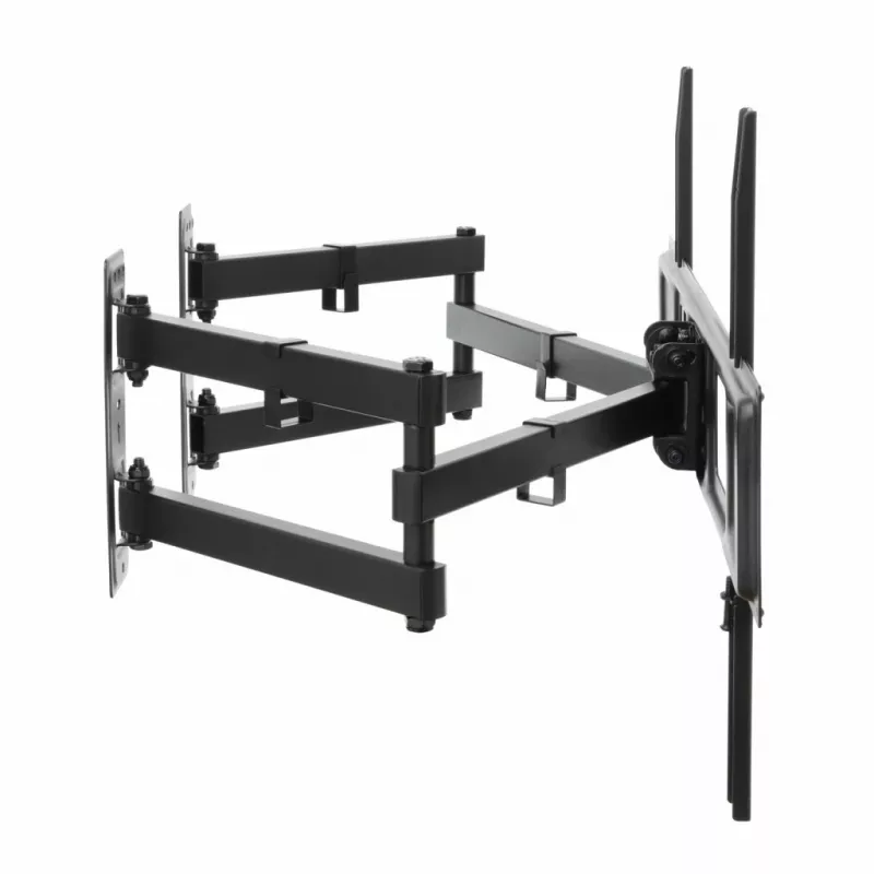 TV-Wandhalterung ART AR-85 für 32–70 Zoll Fernseher, bis 45 kg, neigbar -15–5°, schwenkbar 45°, Auszug 118–622 mm, VESA 75x75–600x400
