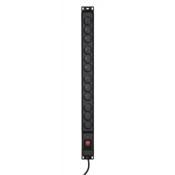 Activejet COMBO 12-fach-Steckdosenleiste 5 m schwarz