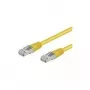 Wentronic Goobay CAT 5e Patchkabel, F/UTP, Gelb, 50 m - CCA Kupfer-Mischung (50869)