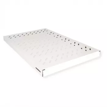 ROLINE 19-Zoll-Fachboden 1HE, Tiefe 77 mm, Traglast 5 kg, grau