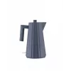Alessi MDL06 B Falten-Wasserkocher, Schwarz Euro-Stecker