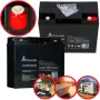 Extralink AGM 12V 18Ah wartungsfreie Batterie